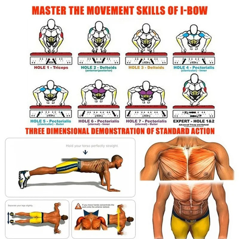 Tabla Para Flexiones Portatil Push Up