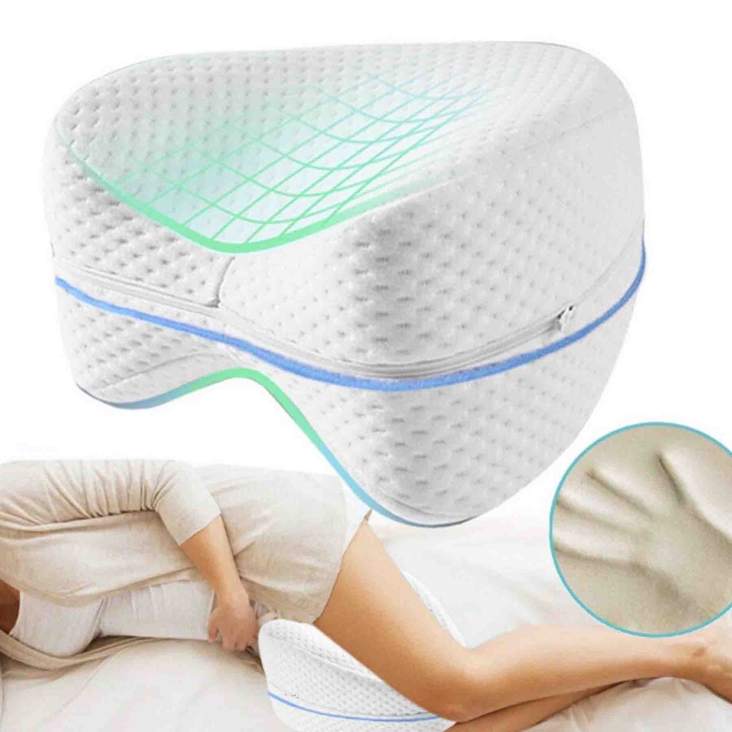 Cojín Almohada De Piernas Ortopédica