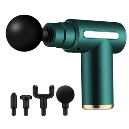 Pistola de masajes de relajacion con vibracion electrica