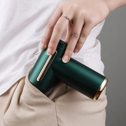 Pistola de masajes de relajacion con vibracion electrica